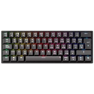 Teclado gaming newskill pyros v2 inalambrico negro