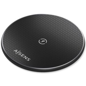 Base de carga Inalámbrica Aisens ASCH-15W1WC058-BK 15W/ Negro