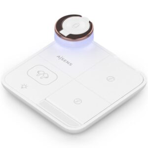 Base de carga Inalámbrica Aisens ASCH-15W4WC061-W/ 15W/ Blanco