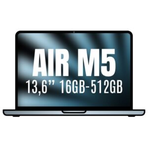 Apple Macbook Air 13,6'/ M5 10-Core CPU/ 16GB/ 512GB SSD/ 8-Core GPU/ Azul