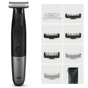 Afeitadora Braun Wet and Dry Serie X XT5200/ con Batería/ 6 Accesorios