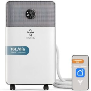 Deshumidificador Grunkel DH-16DT/ Depósito 2L