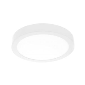 Downlight Iglux SUP-102307-FB V2/ Circular/ Ø120 x 35mm/ Potencia 7W/ 570 Lúmenes/ 6000ºK/ Blanco