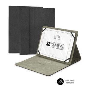 Funda Subblim Clever Stand para Tablets de 9.6'-11'/ Negra