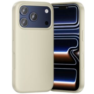 Funda Silicona con Magsafe Vention KVCNCD-40/ Compatible con iPhone 17 Pro Max/ Beige