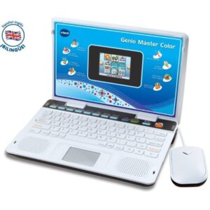 Portátil Infantil VTech Genio Máster Color Bilingüe/ Azul