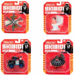 Figura Diecast Skibidi Toilet surtido