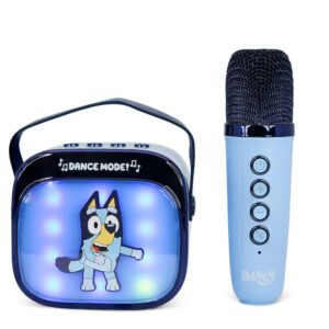 Altavoz y Micro Karaoke LED Bluey