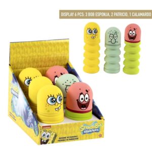 Portatodo silicona Bob Esponja surtido