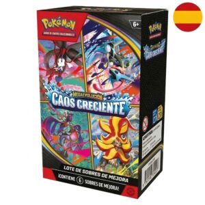 Booster Bundle cartas Caos Creciente Megaevolucion Pokemon español