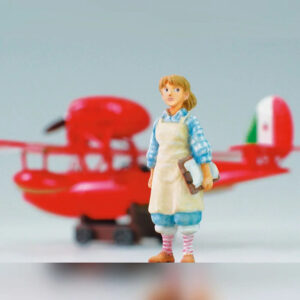 Maqueta Model Kit Savoia S.21F ver.2 Seaplane + Figura Fio Piccolo Porco Rosso