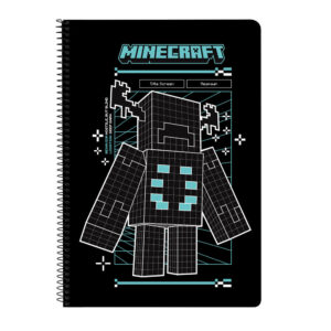 Cuaderno A4 Screen Minecraft surtido