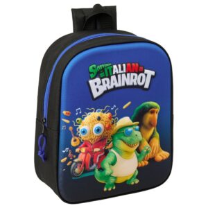 Mochila 3D Brainrot 27cm