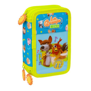 Plumier La Granja de Zenon triple 37pzs