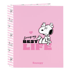 Carpeta A4 anillas Snoopy