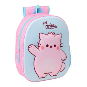 Mochila 3D Pembe The Pink Cat 33cm