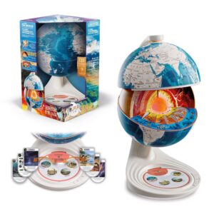 Globo terraqueo interactivo capas tierra Science