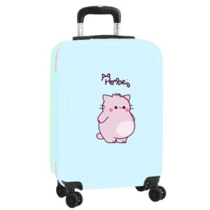 Maleta trolley ABS Pembe The Pink Cat 55cm